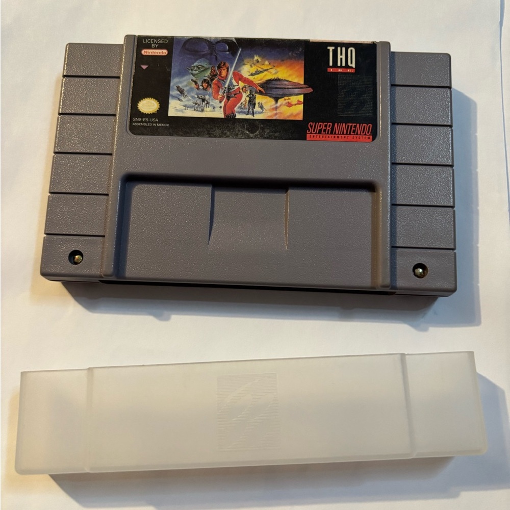 Super Nintendo Super Empire Strikes Back Game Cartridge Tested Working